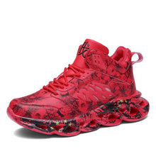 Load image into Gallery viewer, Men’s Made Swag Boutique Prints Sneakers Red A2
