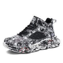 Load image into Gallery viewer, Men’s Made Swag Boutique Prints Sneakers Black &amp; White