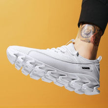 Load image into Gallery viewer, Men’s Fashion Dance Togs Tech Sneakers White LL0