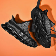 Load image into Gallery viewer, Men’s Shoes Crocodile Version With More Shock Absorbed Black &amp; Gray GH5