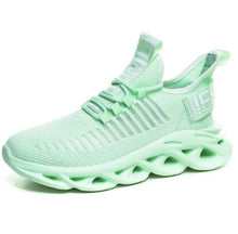 Load image into Gallery viewer, Men’s Pair-a-Feet Sneakers Light Green B5