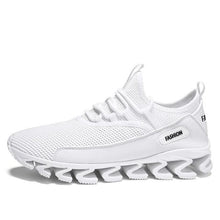 Load image into Gallery viewer, Men’s Fashion Dance Togs Tech Sneakers White LL0