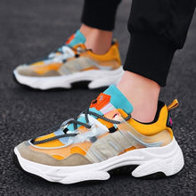 Load image into Gallery viewer, Walk On Fire Altra Running Sneakers Yellow S3