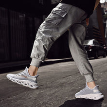 Load image into Gallery viewer, Men’s Shoes Crocodile Version With More Shock Absorbed Gray DF43