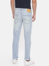 Load image into Gallery viewer, Men Blue Slim Fit Low-Rise Highly Distressed Stretchable Jeans H5