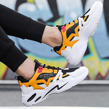 Load image into Gallery viewer, Color Matching Lace-up Non-slip Men's Casual Sneakers A3
