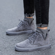 Load image into Gallery viewer, Men Patchwork Lace-up Non-slip Casual Shoes D2
