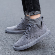 Load image into Gallery viewer, Men Patchwork Lace-up Non-slip Casual Shoes D2