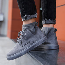 Load image into Gallery viewer, Men Patchwork Lace-up Non-slip Casual Shoes D2