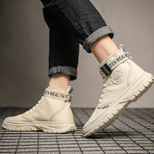Load image into Gallery viewer, Vintage Men's Patchwork Round Toe Lace-up Shoes C2