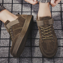 Load image into Gallery viewer, Casual Men Round Toe Solid Color Lace-up Shoes C1