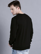 Load image into Gallery viewer, Men Black Solid Sweatshirt Z4