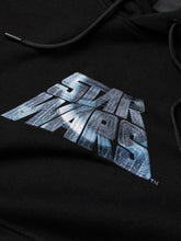 Load image into Gallery viewer, Men Black Star Wars Printed Hoodie FF4