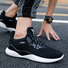 Load image into Gallery viewer, Breathable fly woven casual running net shoes R9