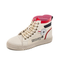 Load image into Gallery viewer, High-top canvas shoes casual sneakers W1