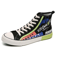 Load image into Gallery viewer, High-top breathable personality sneakers couple canvas shoes Z6