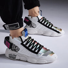 Load image into Gallery viewer, Little bear bottom breathable fly-knit sneakers casual shoes R1