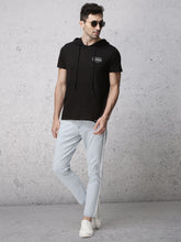 Load image into Gallery viewer, Men Blue Slim Fit Mid-Rise Clean Look Stretchable Ankle Length Jeans