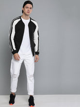 Load image into Gallery viewer, Men Black &amp; White Solid Sweatshirt S2