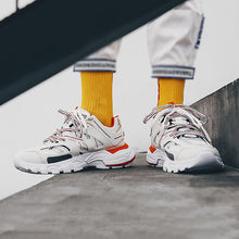 Load image into Gallery viewer, Fashion Men Color Matching Thick Bottom Sneakers R5
