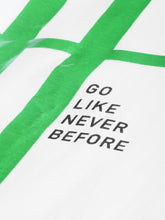 Load image into Gallery viewer, Men White &amp; Green Printed Round Neck T-shirt X4