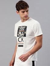 Load image into Gallery viewer, Men White Rapid Dry Camo Training T-shirt Q8