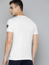 Load image into Gallery viewer, Men White Iron Man Printed Round Neck T-Shirt R4