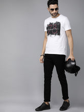Load image into Gallery viewer, Men Black Skinny Fit Mid-Rise Clean Look Jeans V6