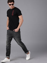 Load image into Gallery viewer, Men Black Slim Fit Mid-Rise Clean Look Stretchable Jeans M99