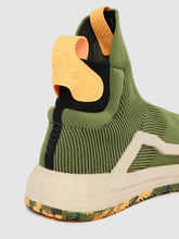 Load image into Gallery viewer, Men Green Woven Design N3XT L3V3L Basketball Shoes S